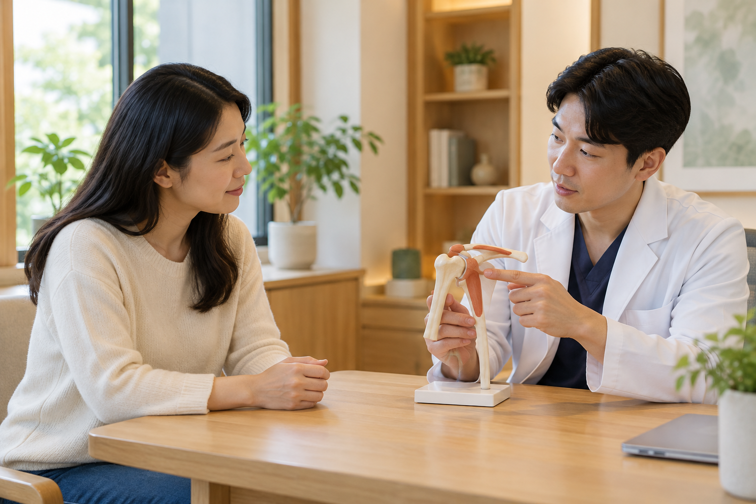 포천 어깨통증 한의원 — 어깨 상담에 관한 AI 설명용 이미지